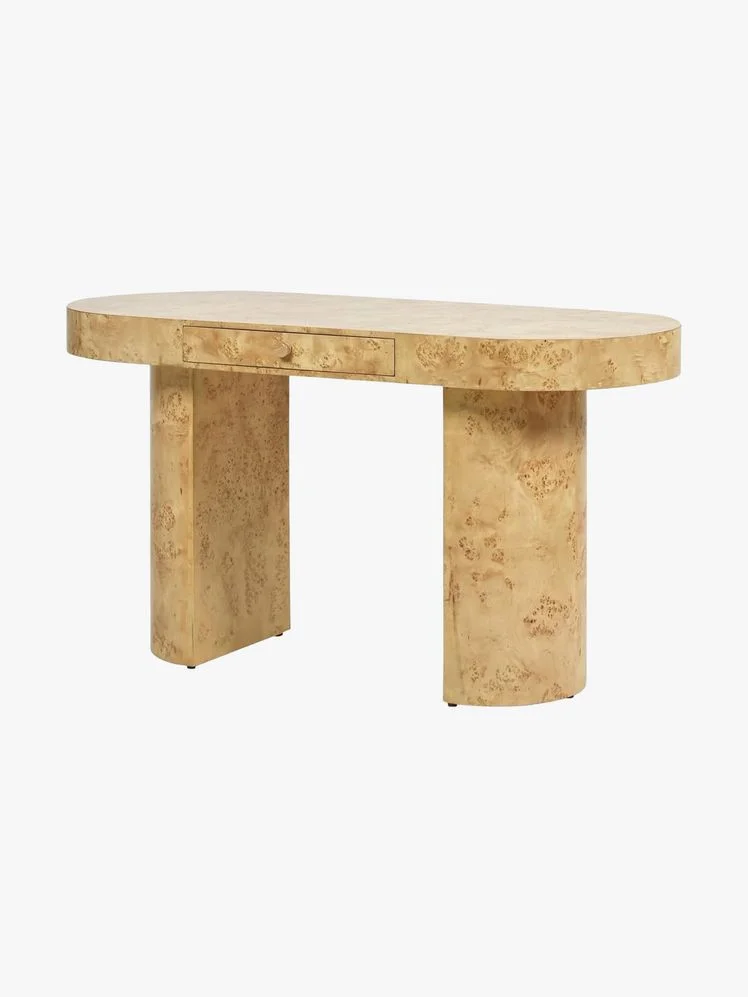 Image may contain: Bench, Furniture, Table, Dining Table, and Coffee Table