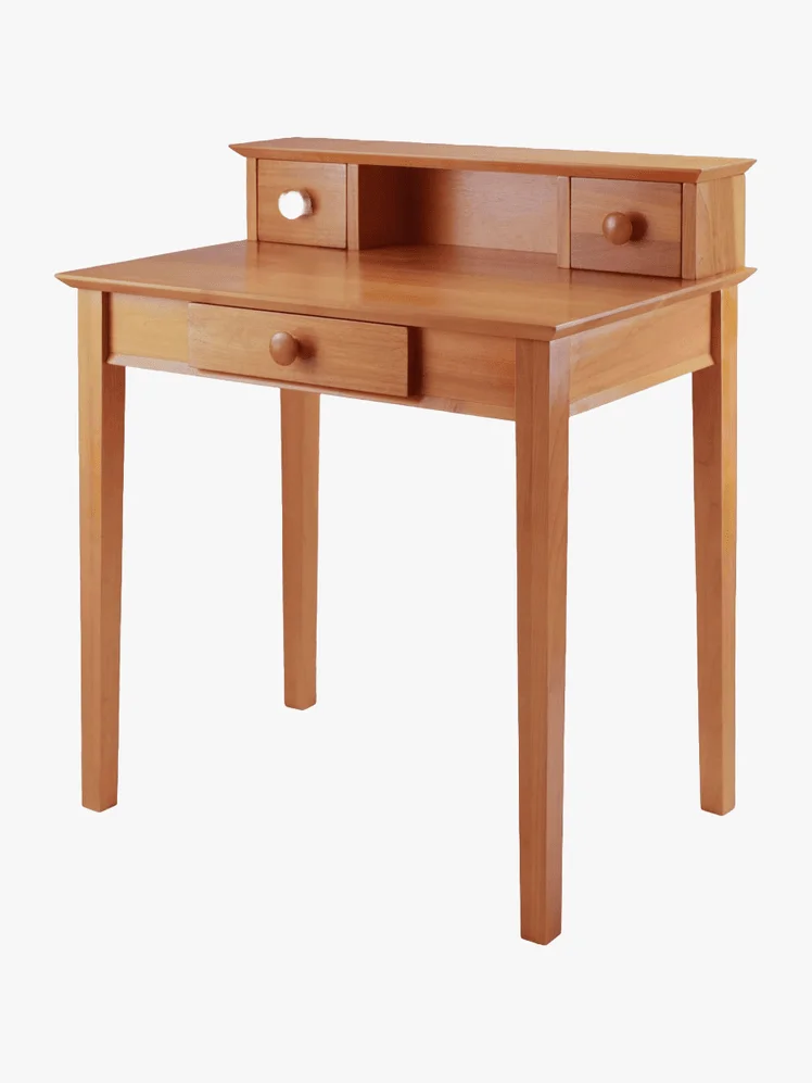 Image may contain: Furniture, Table, Desk, Drawer, Computer, and Electronics