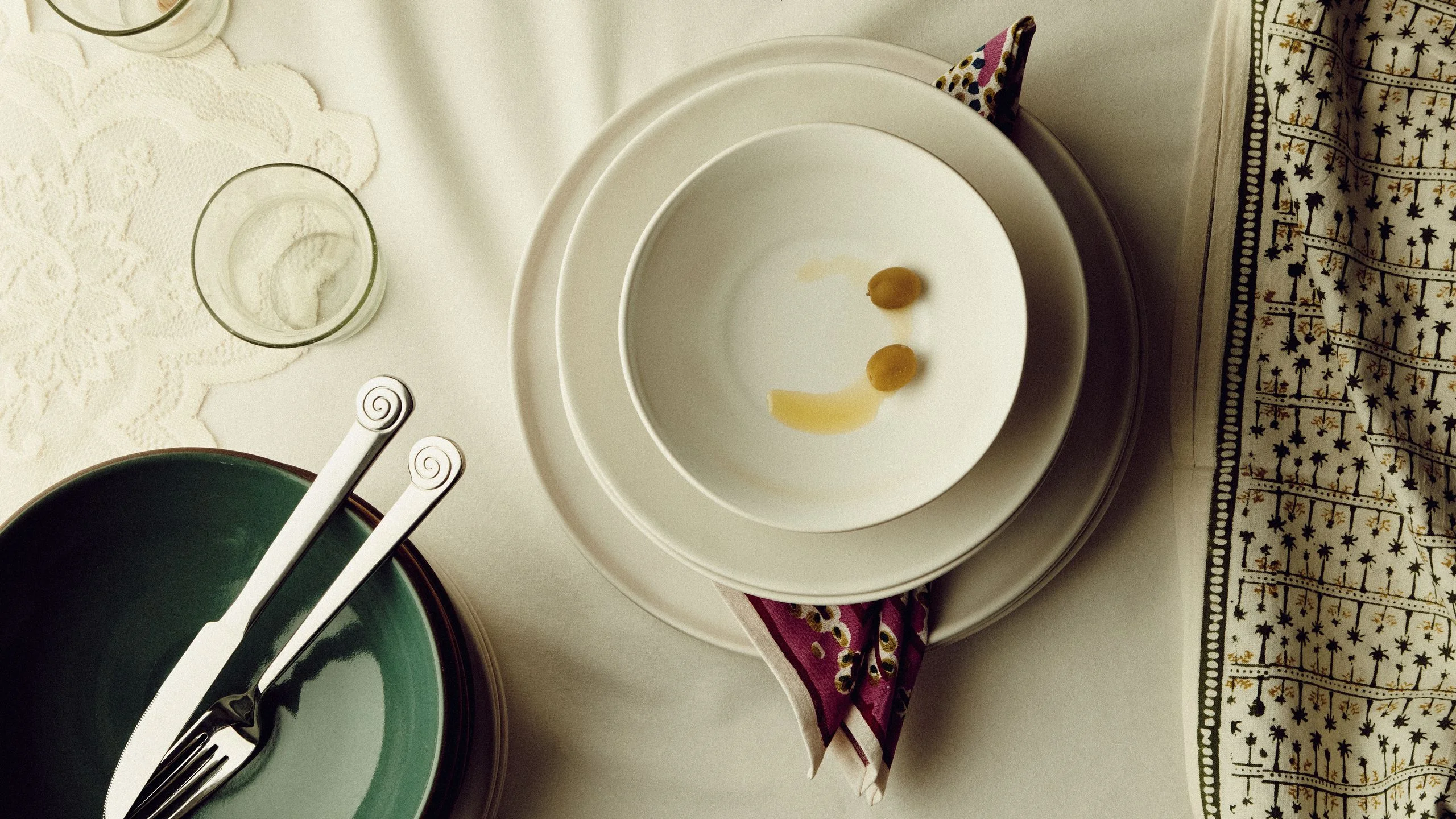Image may contain Cutlery Saucer Food Meal Food Presentation Fork Dish Spoon Cup and Plate