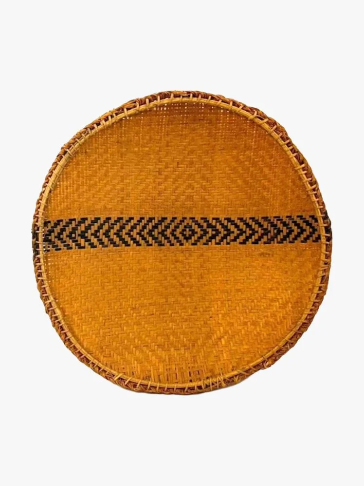 Image may contain: Woven, Home Decor, Rug, Accessories, Bag, Handbag, Art, and Handicraft