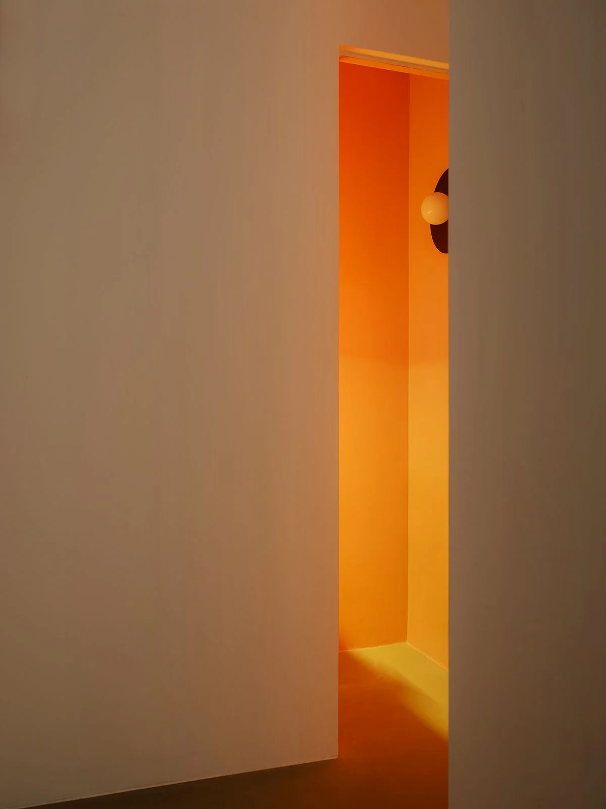 Image may contain Corner Indoors Interior Design Lighting Door Floor and Lamp